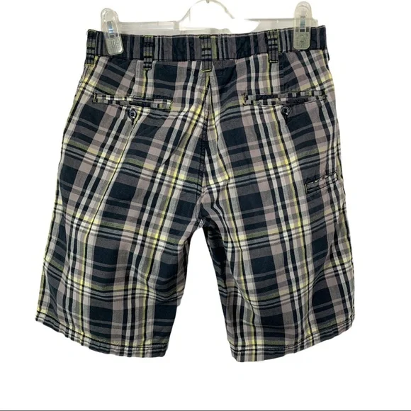 POINT ZERO Collection Mens Plaid Yellow & Black - Picture 6 of 11